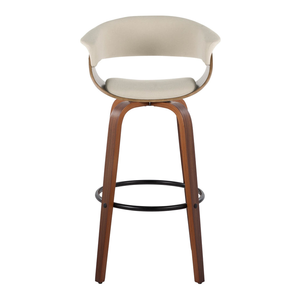 Vintage Mod 30" Fixed-Height Barstool - Set of 2