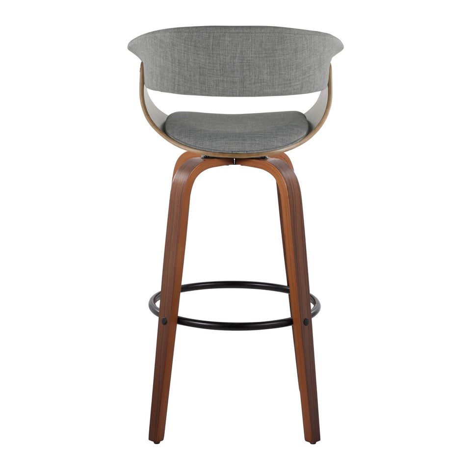 Vintage Mod 30" Fixed-Height Barstool - Set of 2