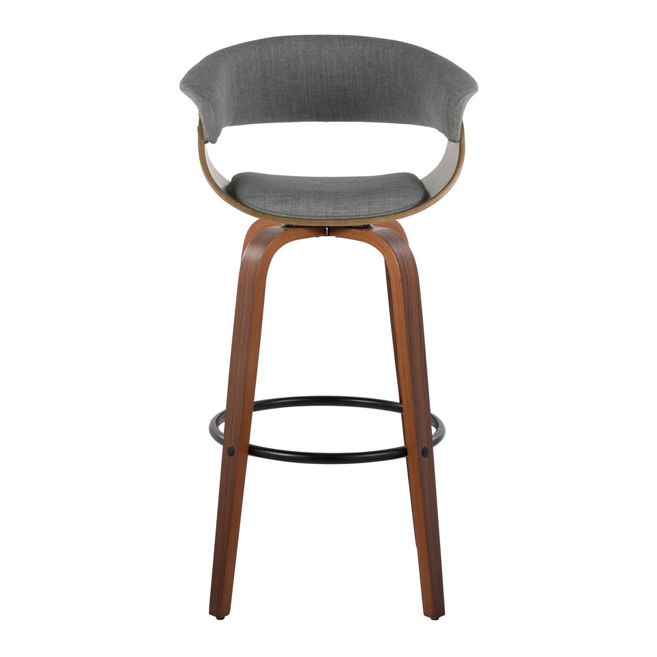 Vintage Mod 30" Fixed-Height Barstool - Set of 2