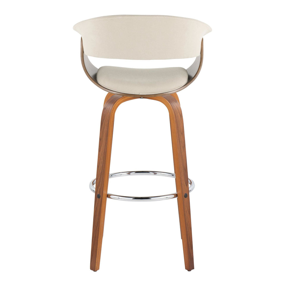 Vintage Mod 30" Fixed-Height Barstool - Set of 2