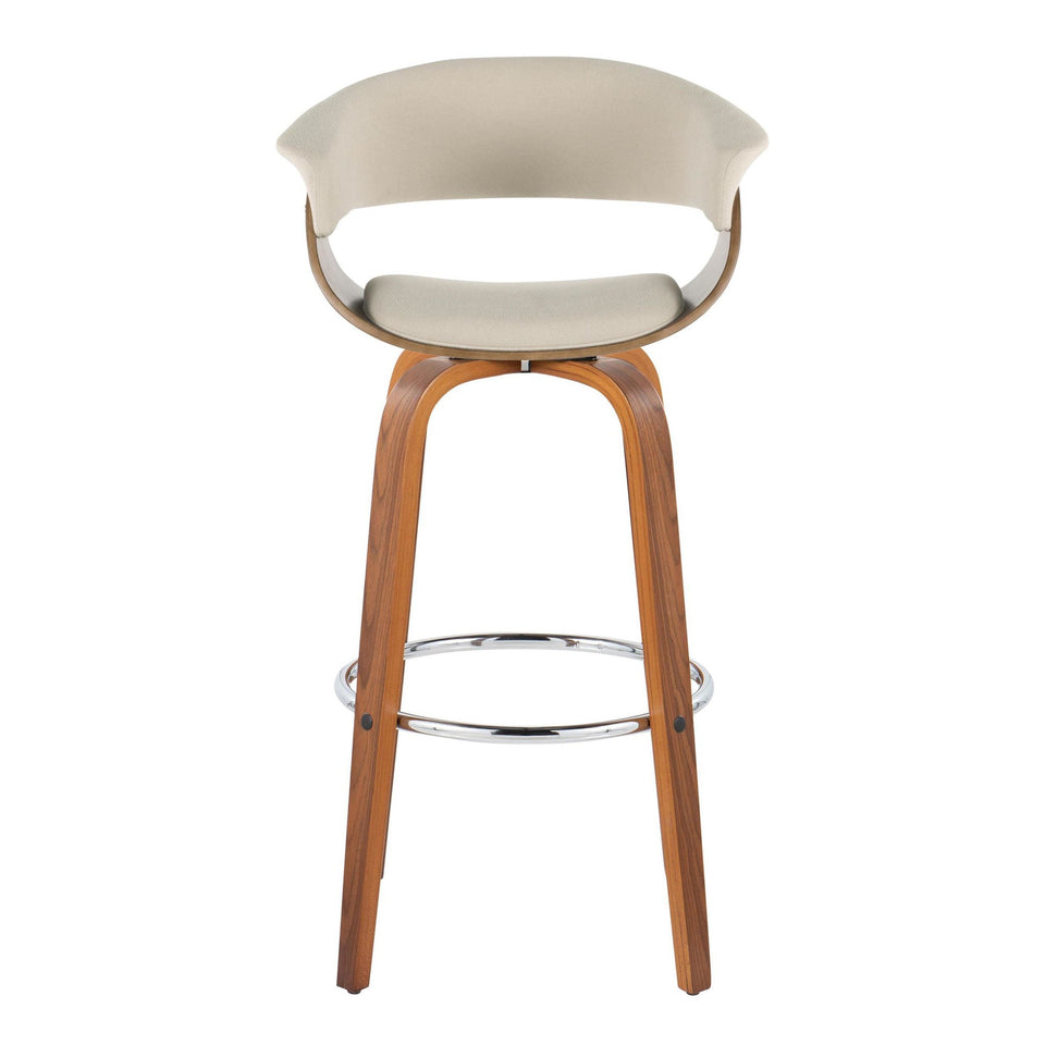 Vintage Mod 30" Fixed-Height Barstool - Set of 2