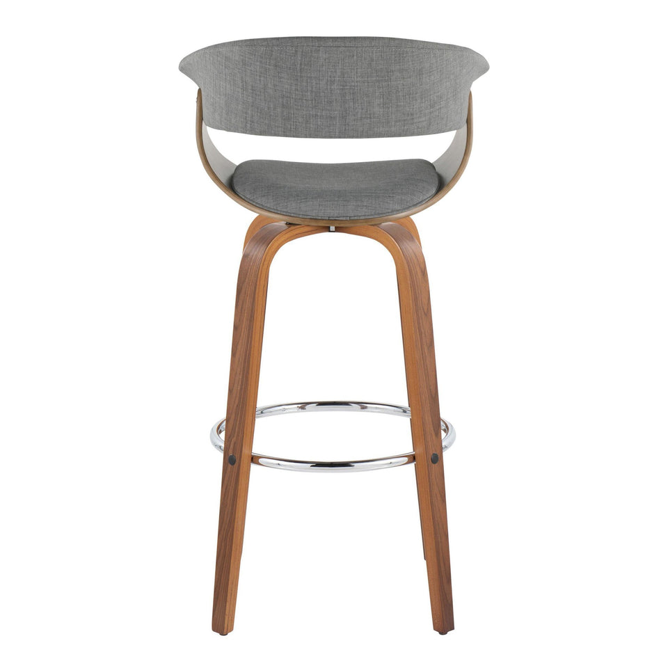 Vintage Mod 30" Fixed-Height Barstool - Set of 2