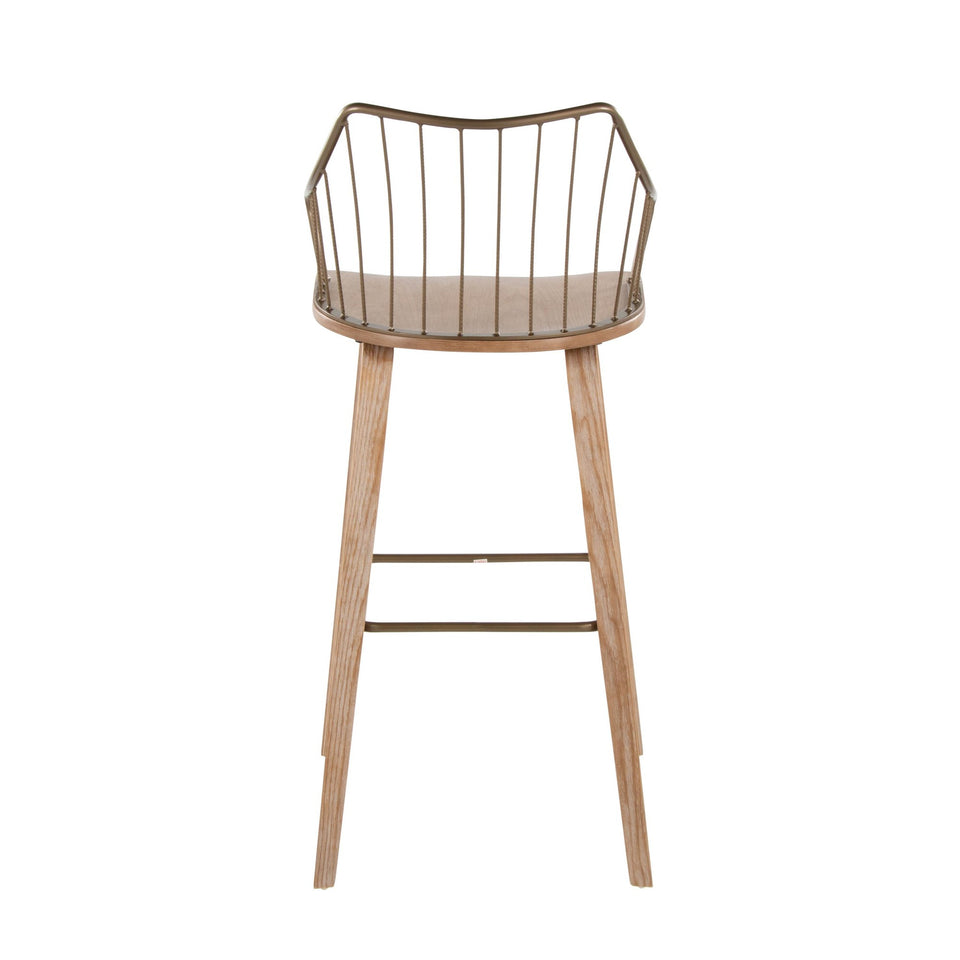 Winston 30" Fixed-Height Barstool