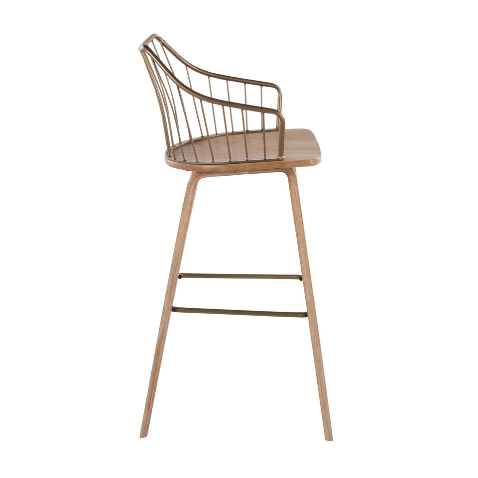 Winston 30" Fixed-Height Barstool