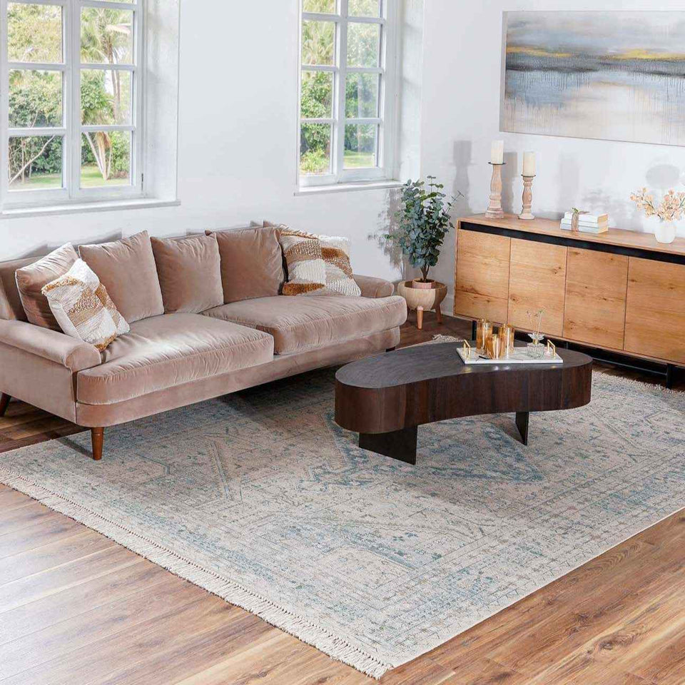 Birdham Handmade Cotton-blend Rug