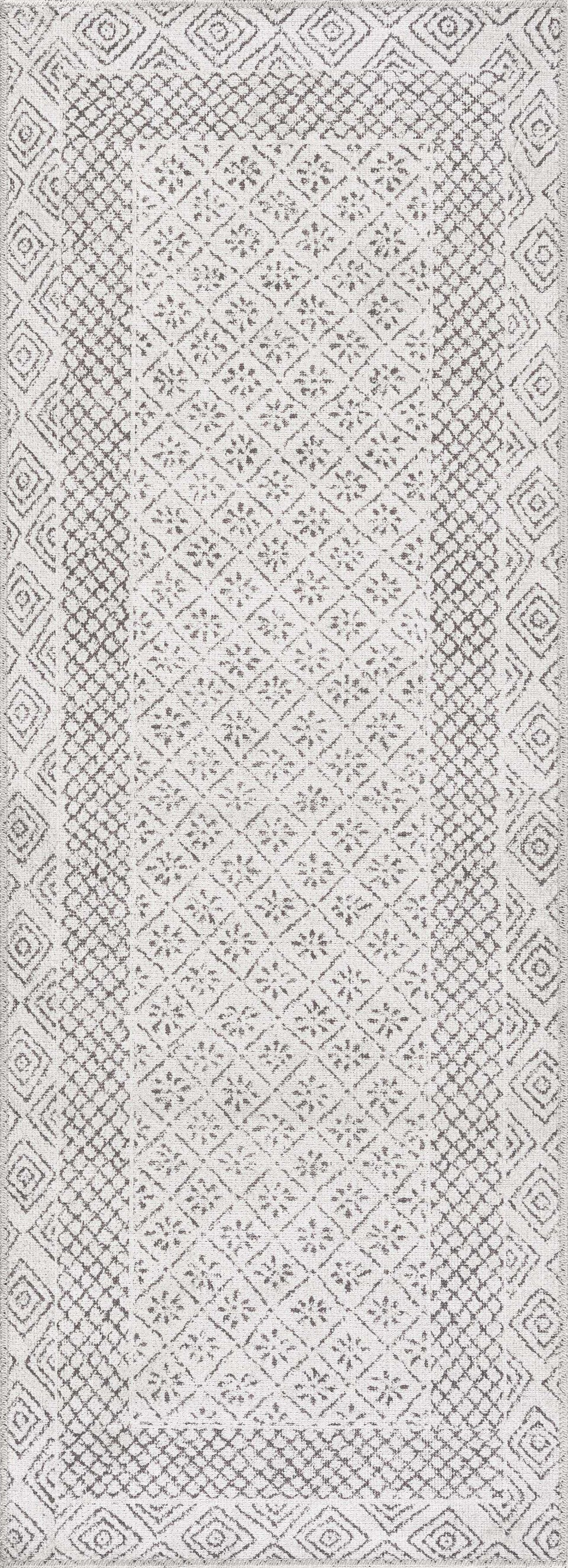Burdette Washable Area Rug