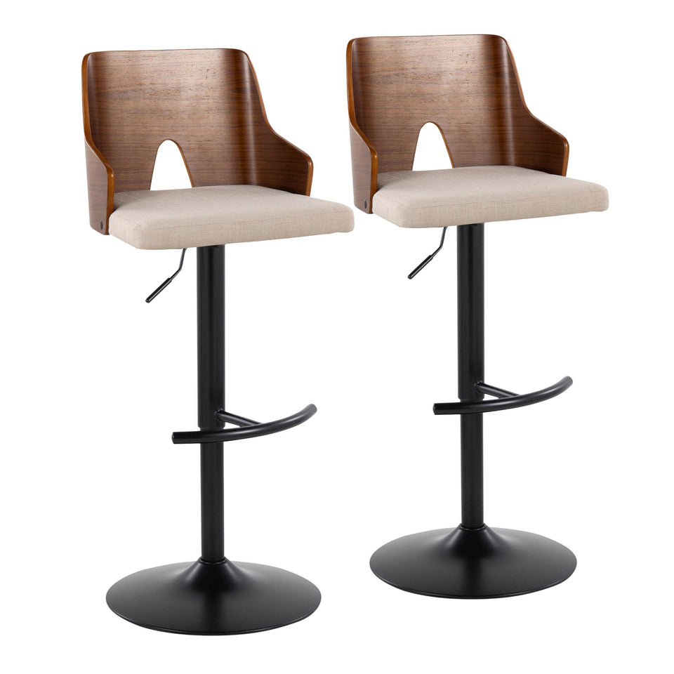 Ariana Adjustable Barstool - Set of 2
