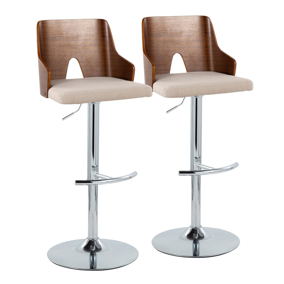 Ariana Adjustable Barstool - Set of 2