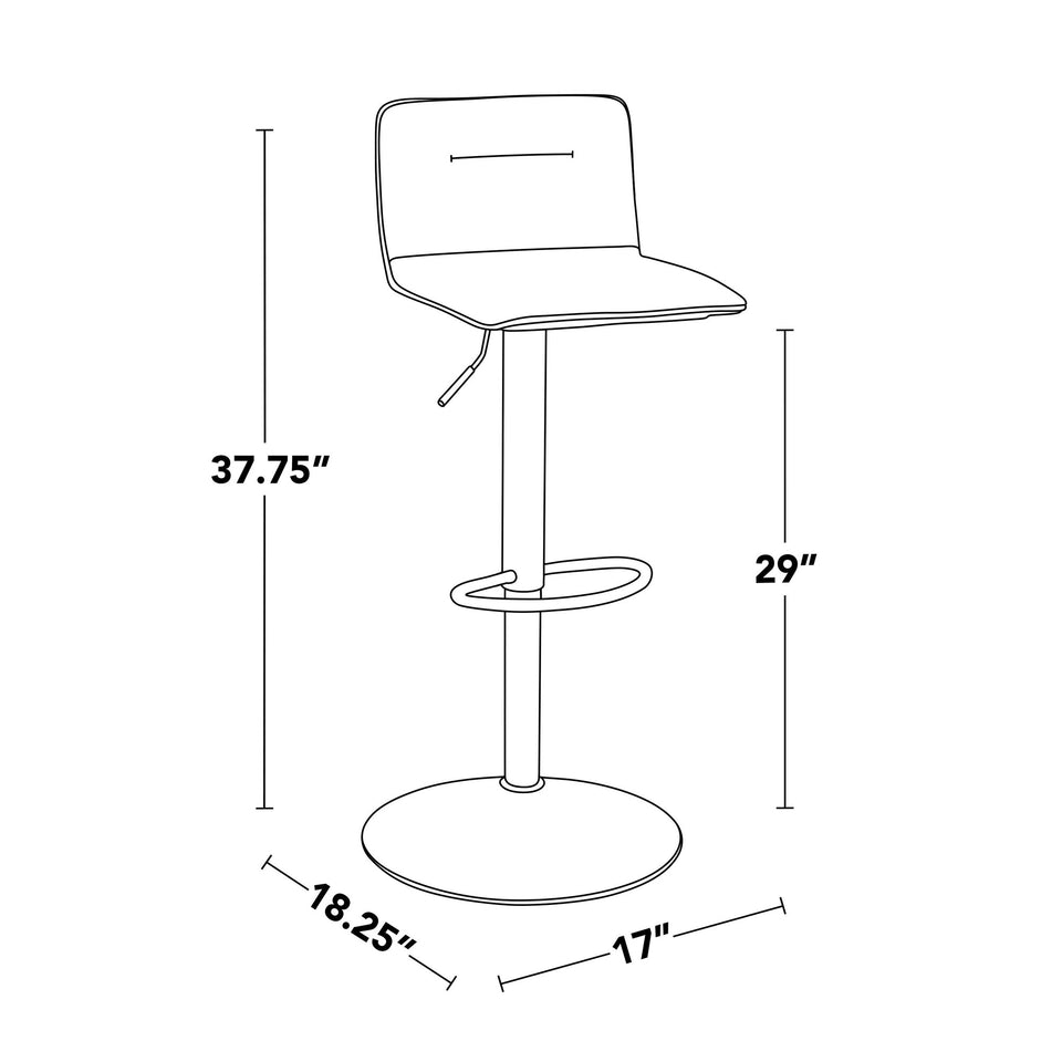 Casper Adjustable Barstool - Set of 2