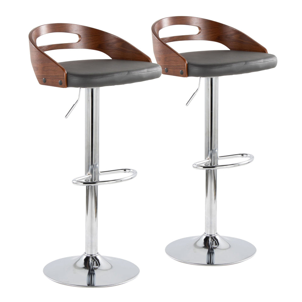 Cassis Adjustable Barstool - Set of 2