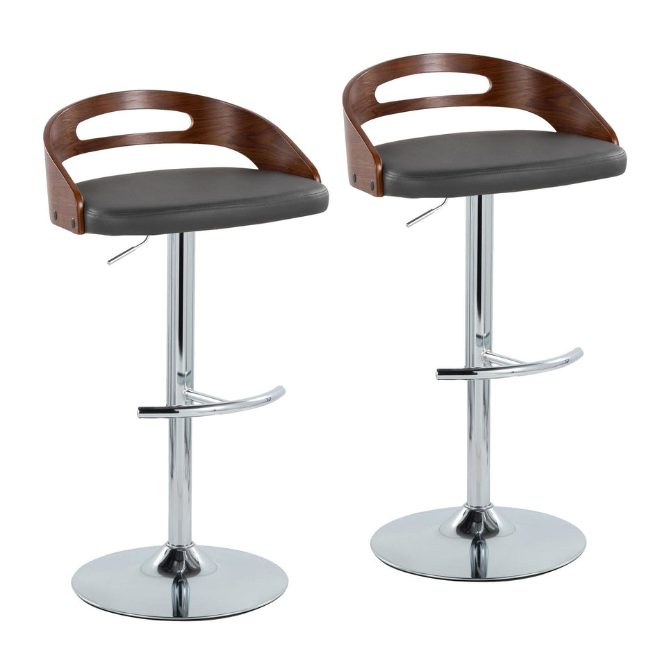 Cassis Adjustable Barstool - Set of 2