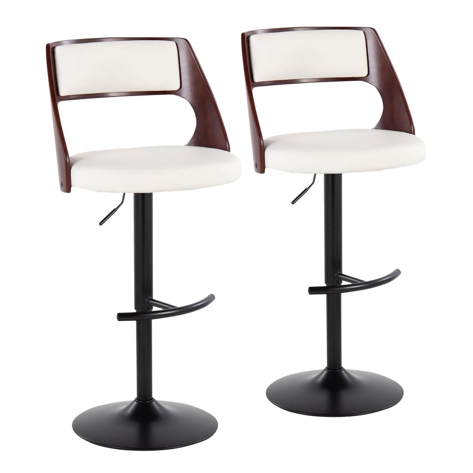 Cecina Adjustable Barstool - Set of 2
