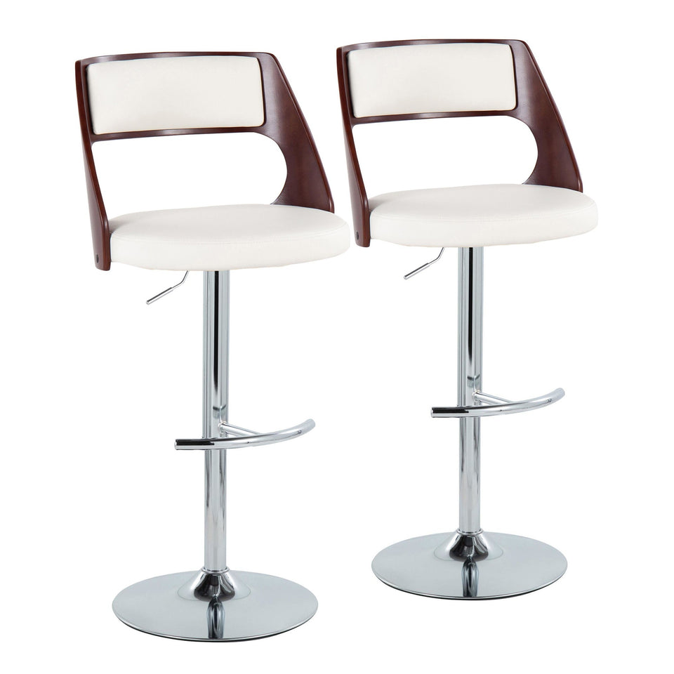 Cecina Adjustable Barstool - Set of 2