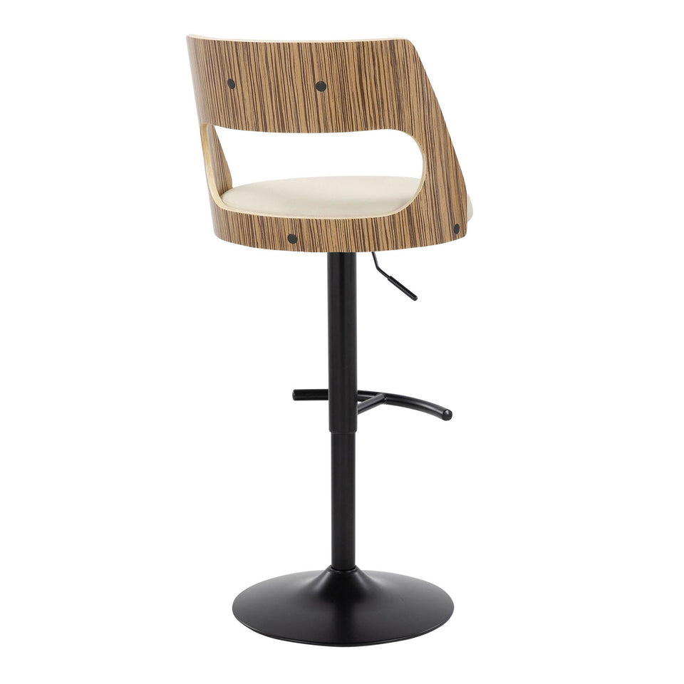 Cecina Adjustable Barstool - Set of 2