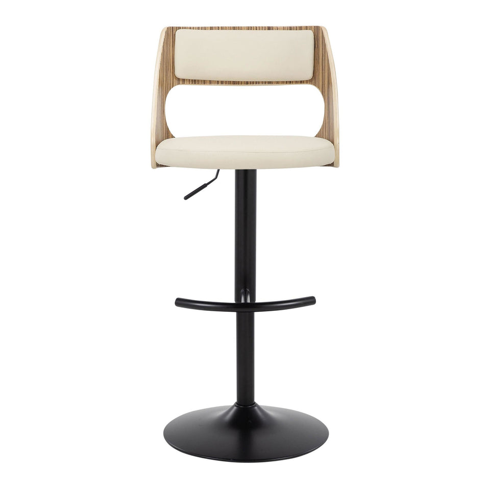 Cecina Adjustable Barstool - Set of 2