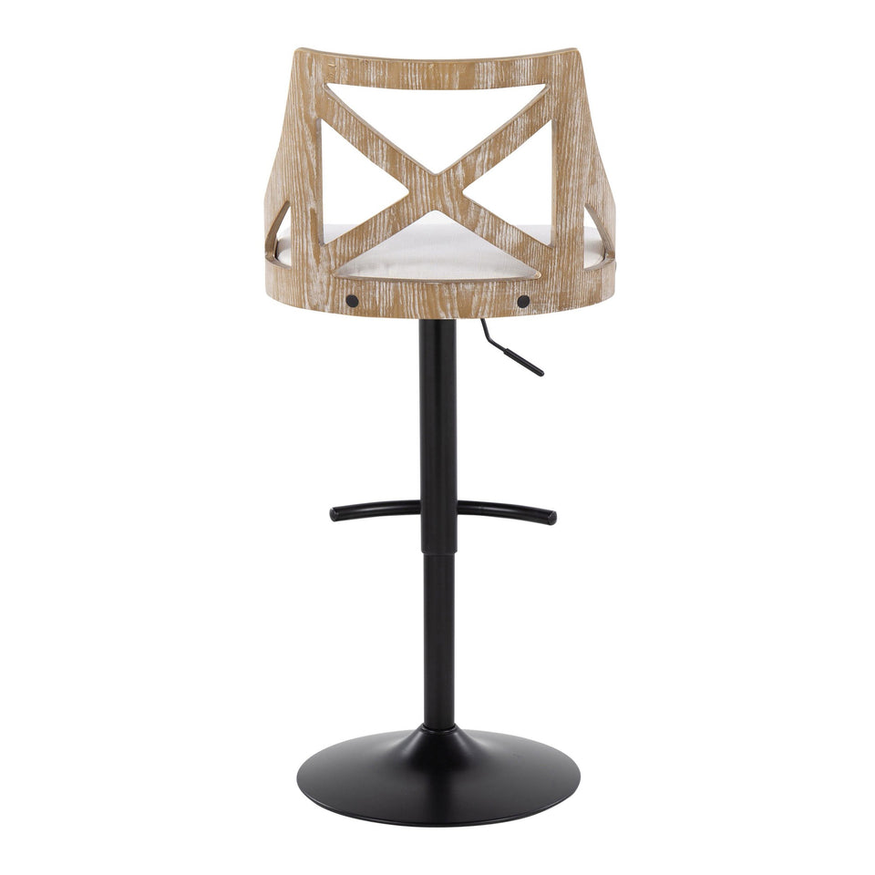 Charlotte Adjustable Barstool - Set of 2