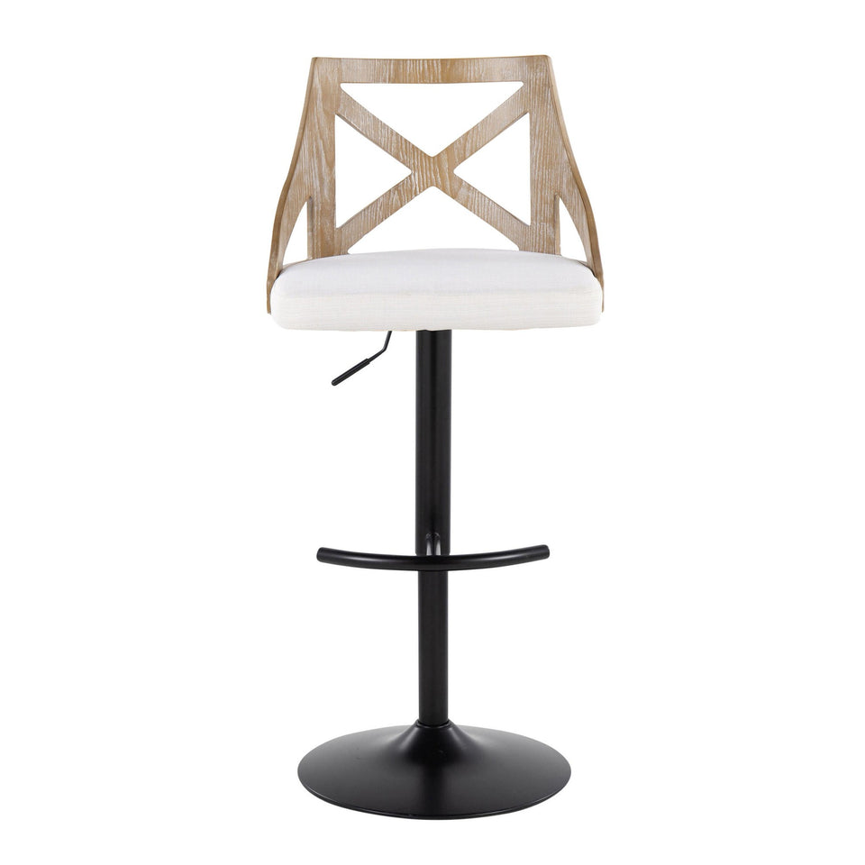 Charlotte Adjustable Barstool - Set of 2