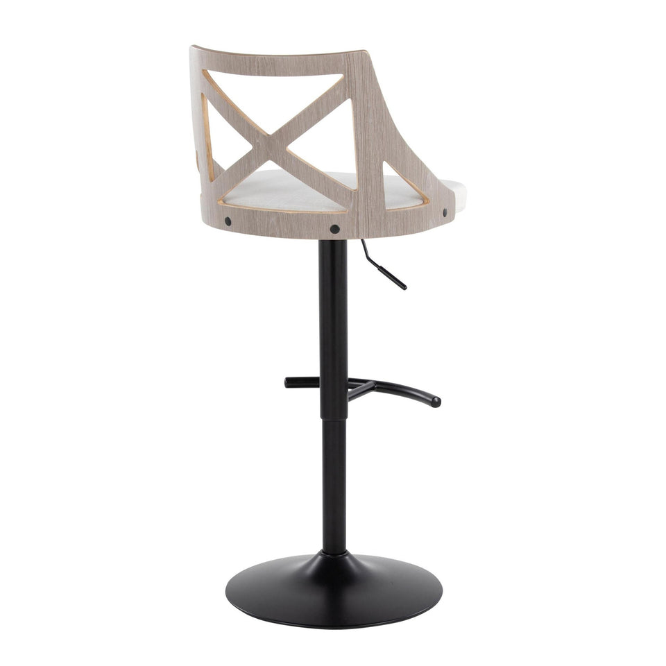 Charlotte Adjustable Barstool - Set of 2