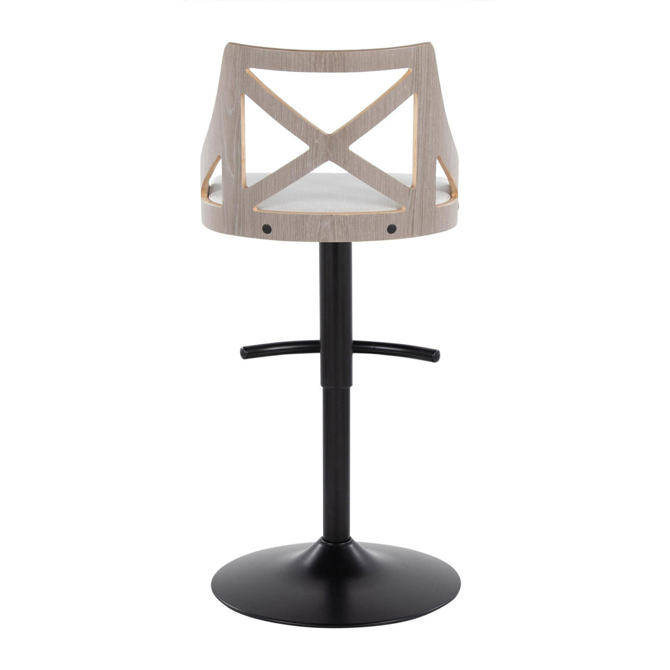 Charlotte Adjustable Barstool - Set of 2