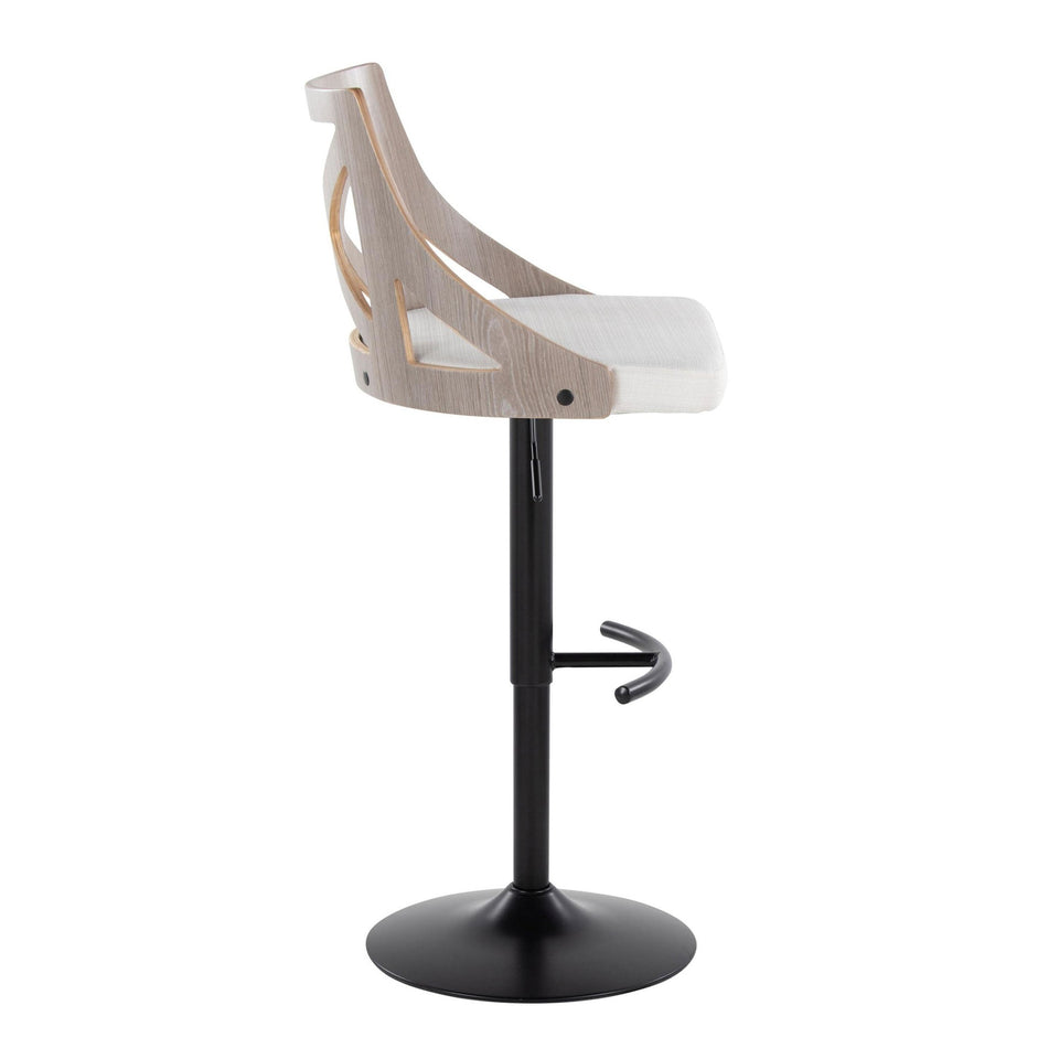 Charlotte Adjustable Barstool - Set of 2