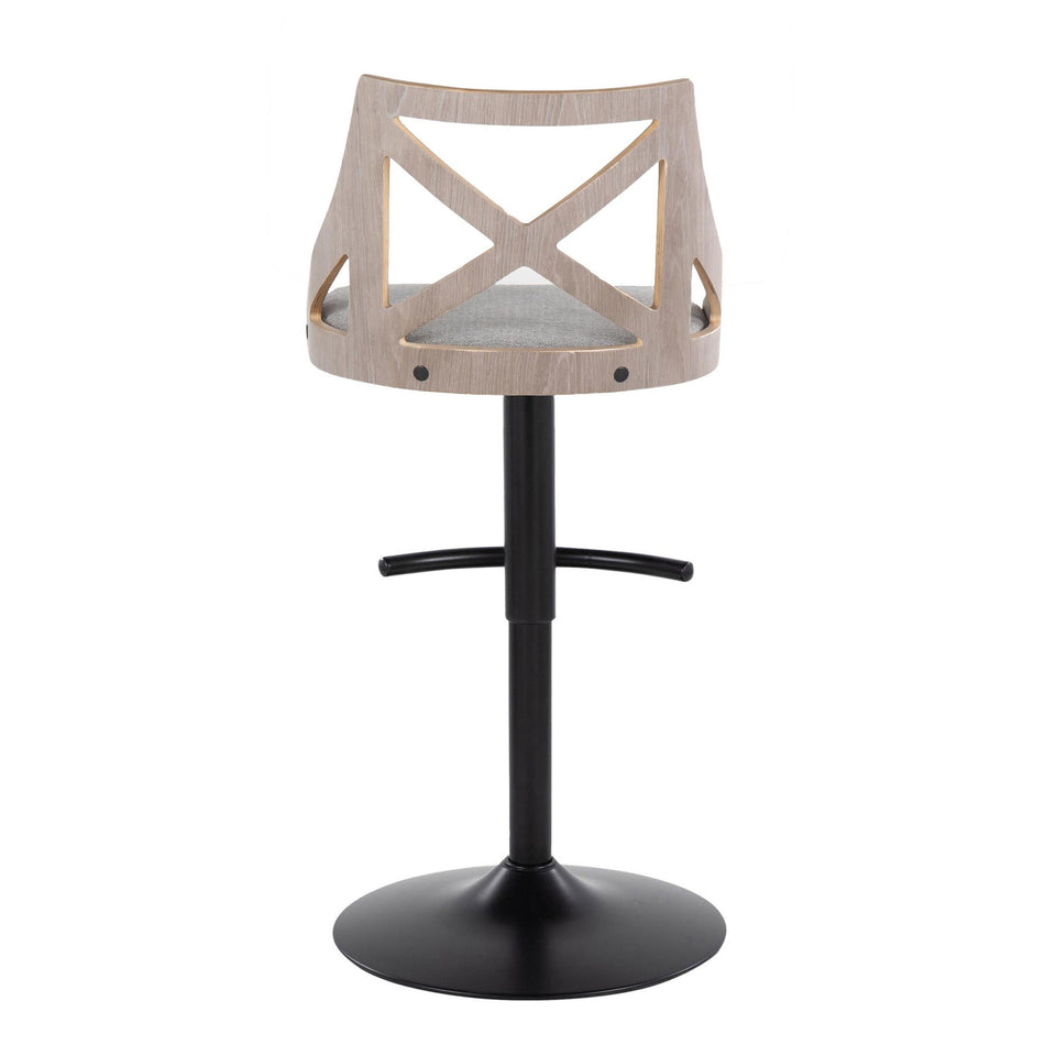 Charlotte Adjustable Barstool - Set of 2