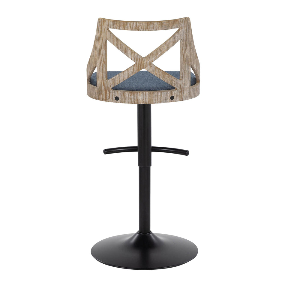 Charlotte Adjustable Barstool - Set of 2