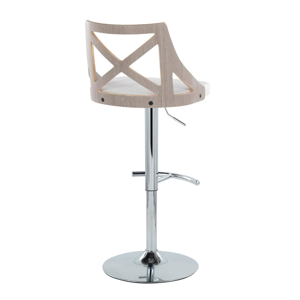 Charlotte Adjustable Barstool - Set of 2