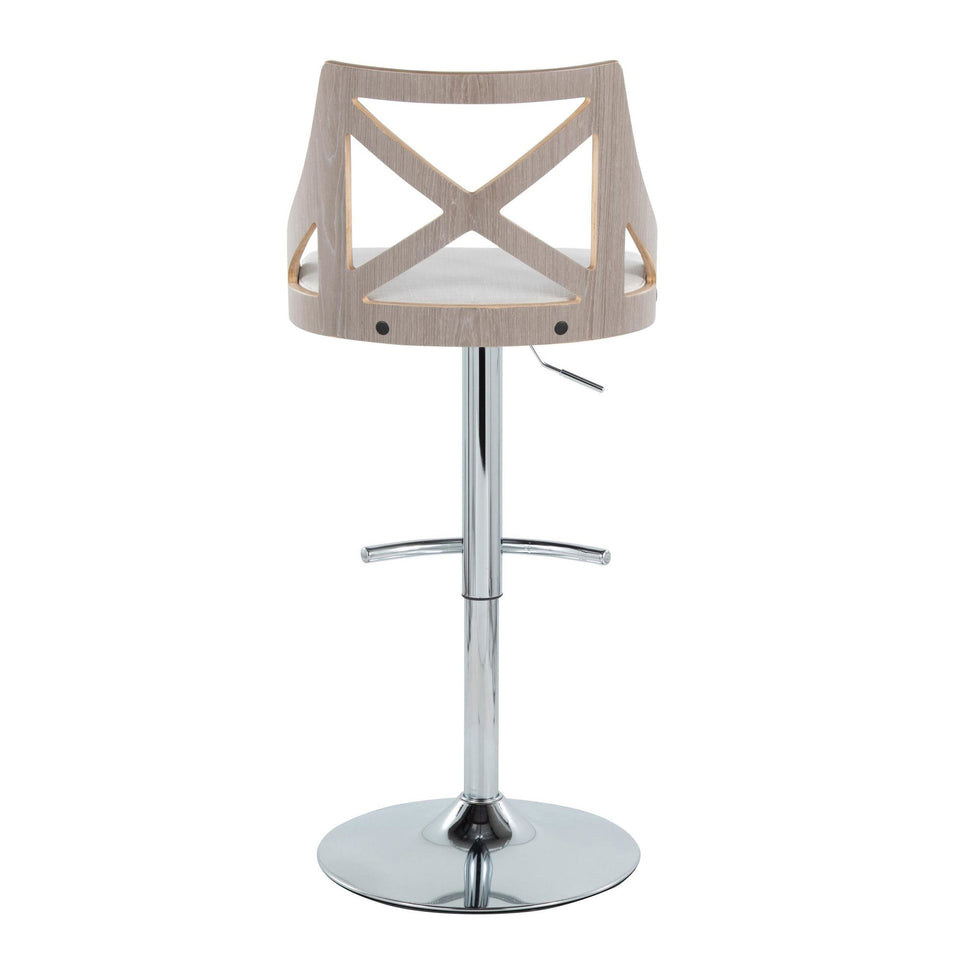 Charlotte Adjustable Barstool - Set of 2