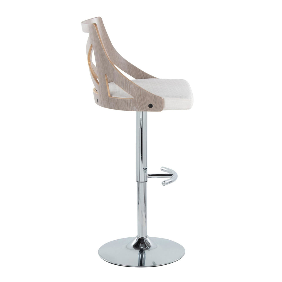 Charlotte Adjustable Barstool - Set of 2