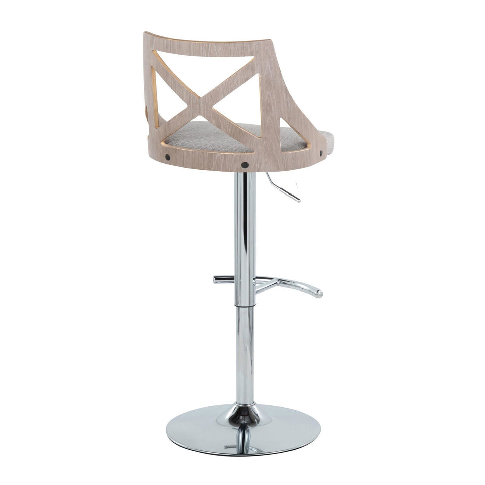 Charlotte Adjustable Barstool - Set of 2