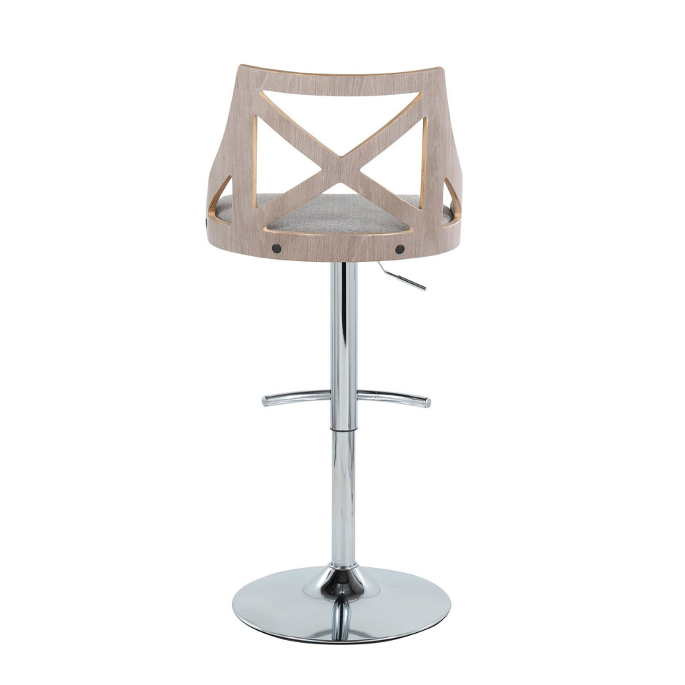Charlotte Adjustable Barstool - Set of 2