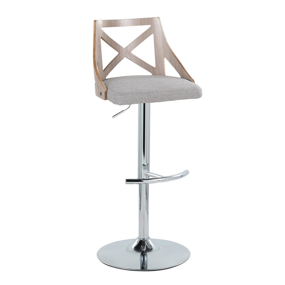 Charlotte Adjustable Barstool - Set of 2