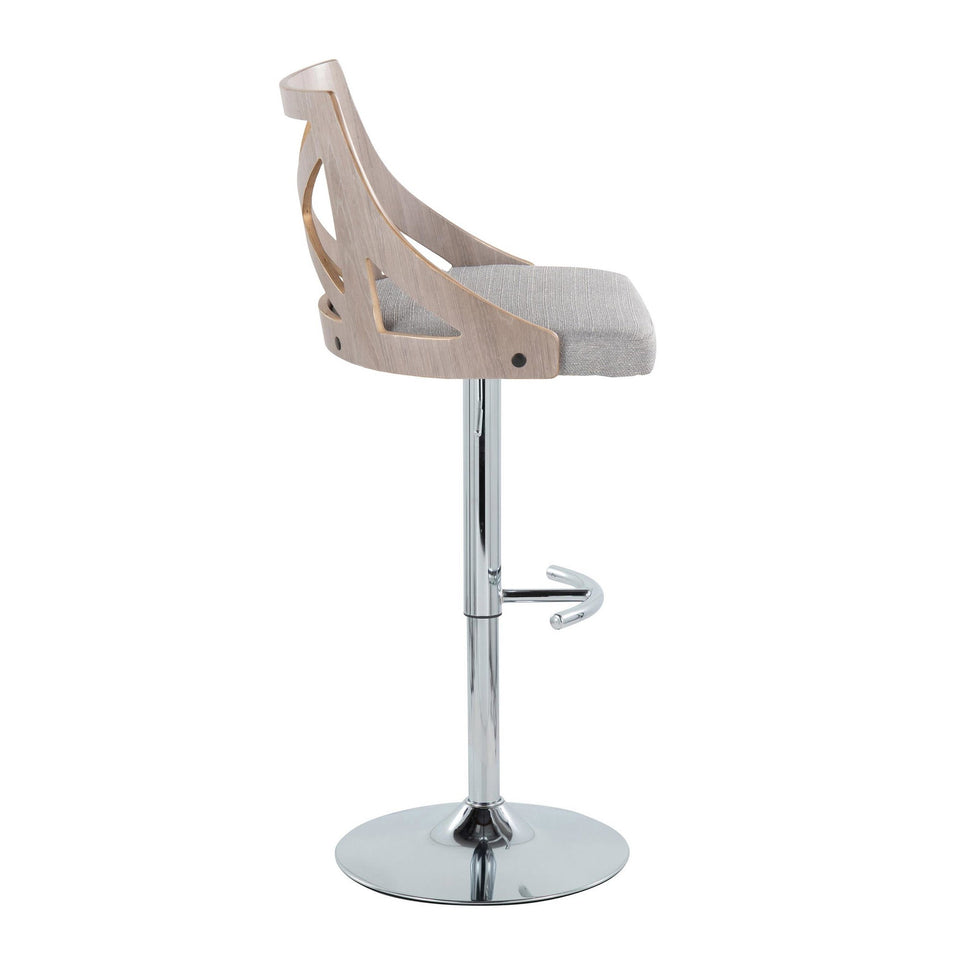 Charlotte Adjustable Barstool - Set of 2