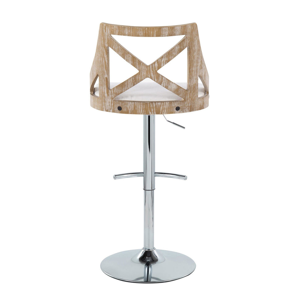 Charlotte Adjustable Barstool - Set of 2