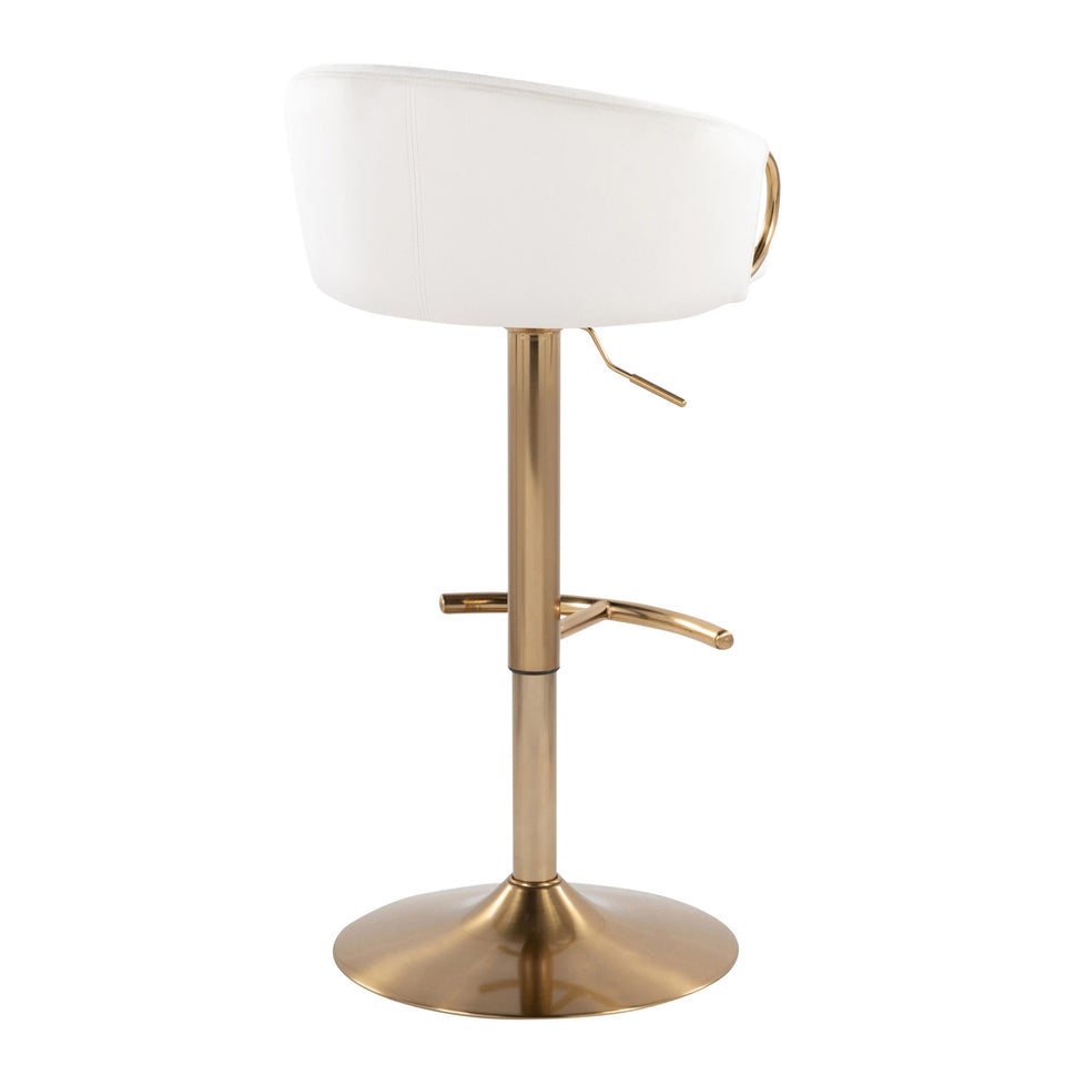 Claire Adjustable Barstool - Set of 2