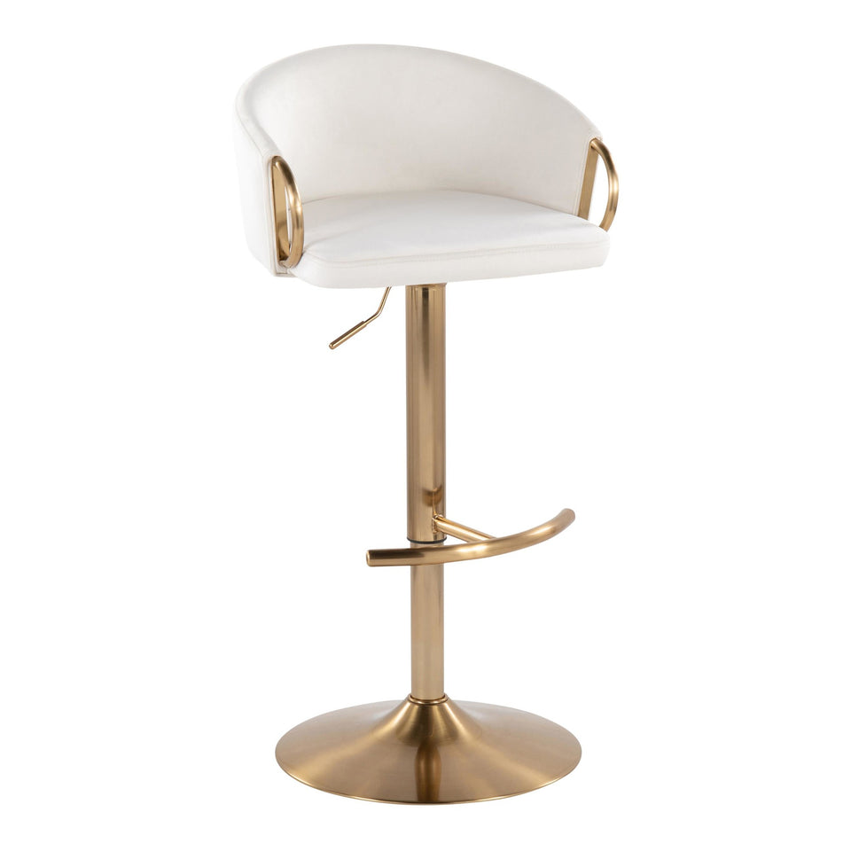 Claire Adjustable Barstool - Set of 2