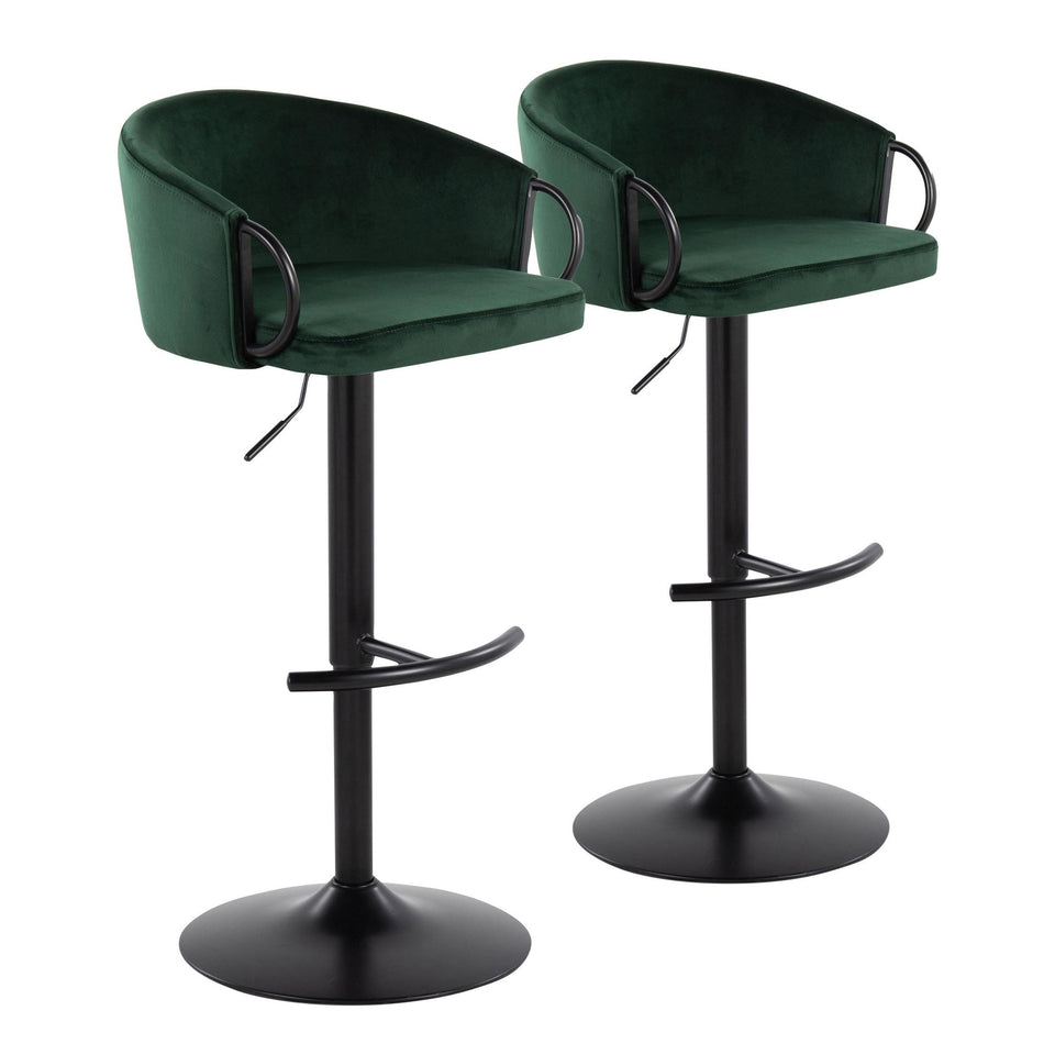 Claire Adjustable Barstool – Set of 2