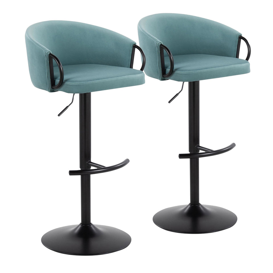 Claire Adjustable Barstool – Set of 2