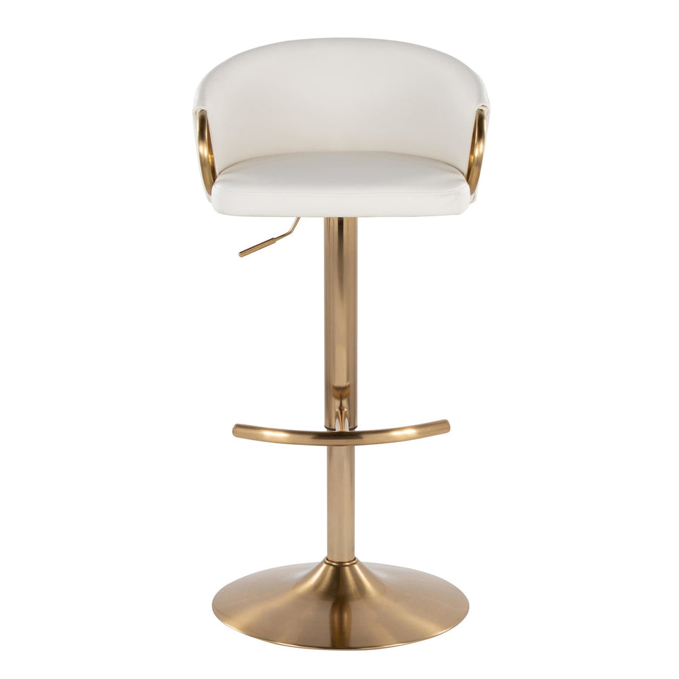 Claire Adjustable Barstool - Set of 2