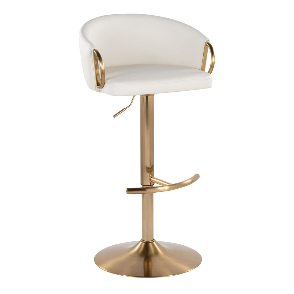 Claire Adjustable Barstool - Set of 2
