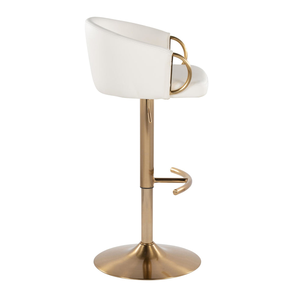 Claire Adjustable Barstool - Set of 2
