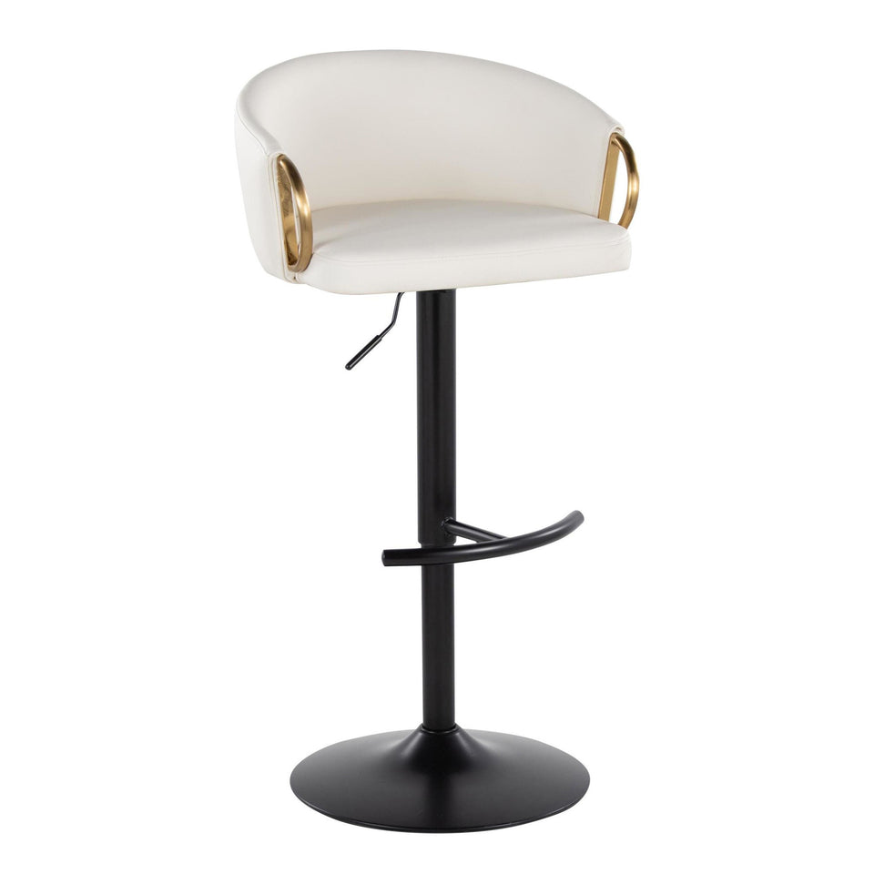 Claire Adjustable Barstool - Set of 2