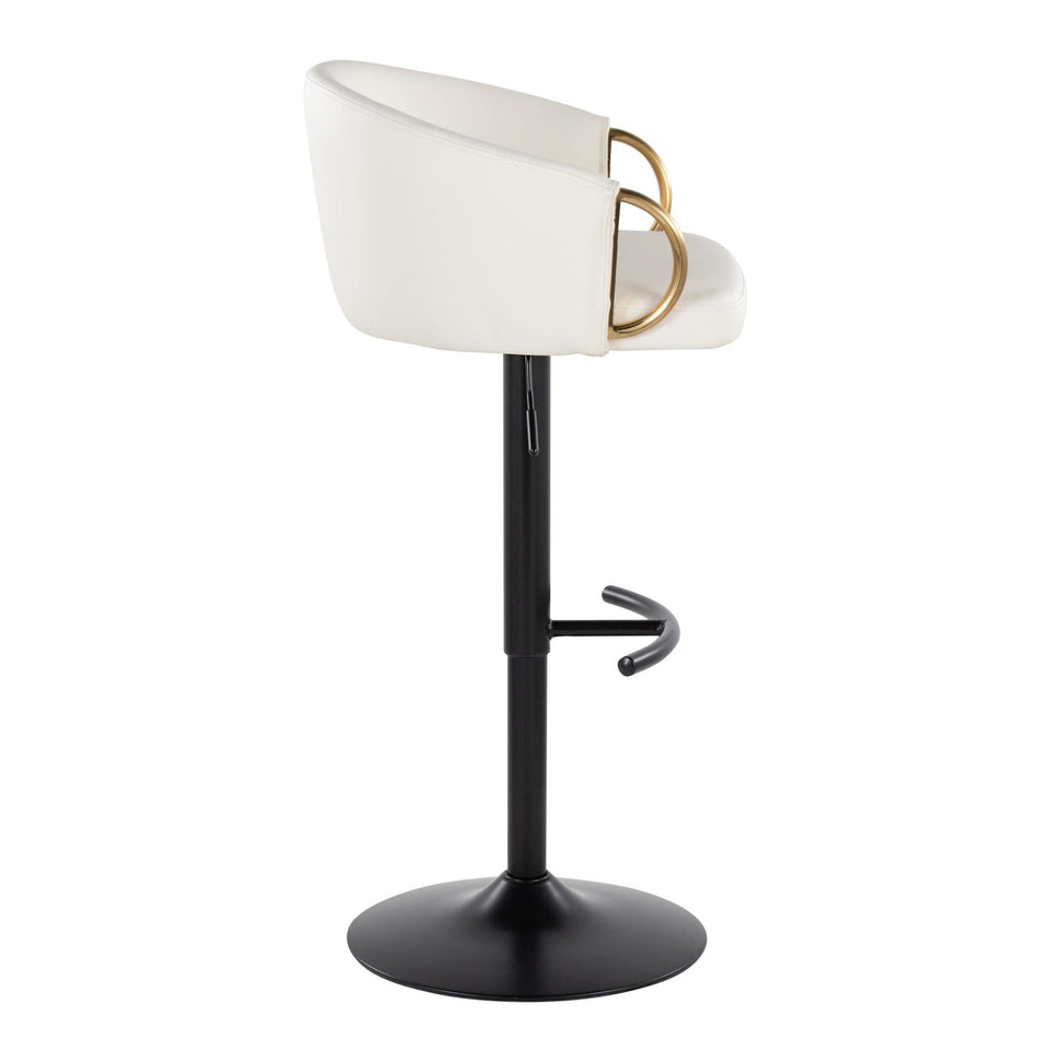 Claire Adjustable Barstool - Set of 2
