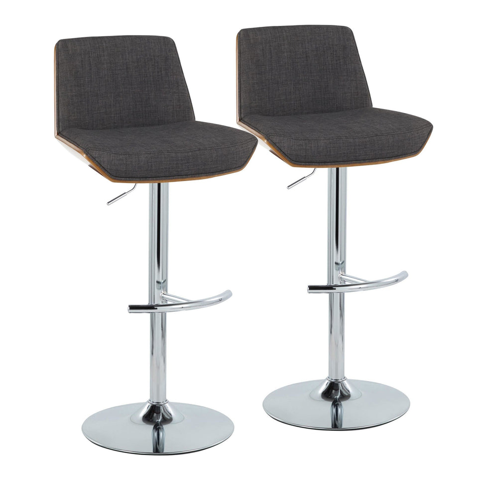 Corazza Adjustable Barstool - Set of 2
