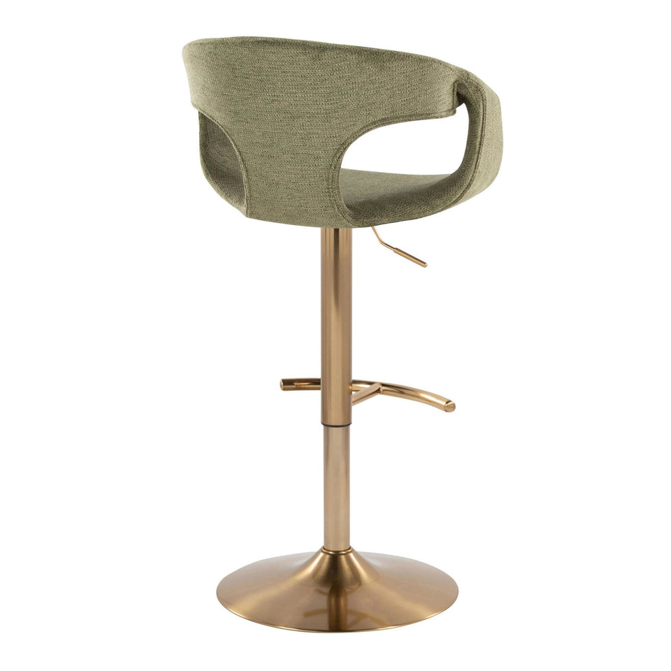 Curva Adjustable Barstool - Set of 2