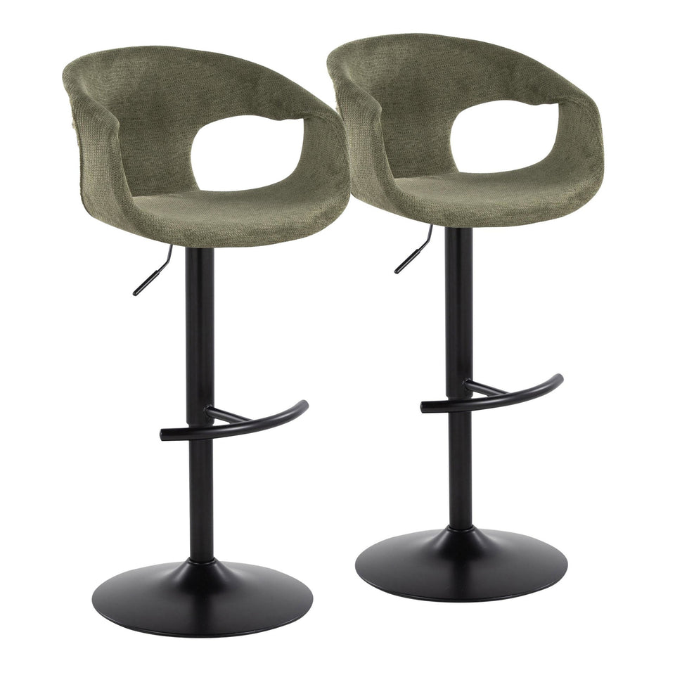 Curva Adjustable Barstool - Set of 2