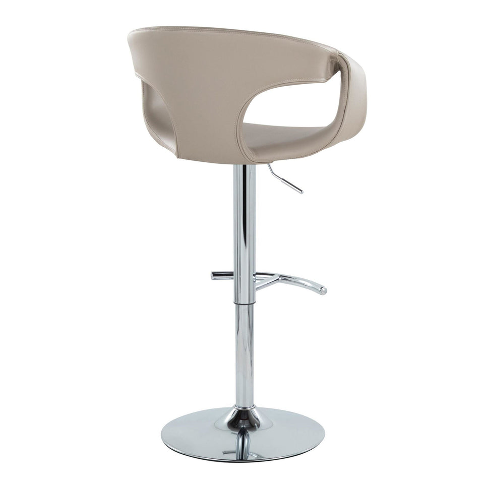 Curva Adjustable Barstool - Set of 2