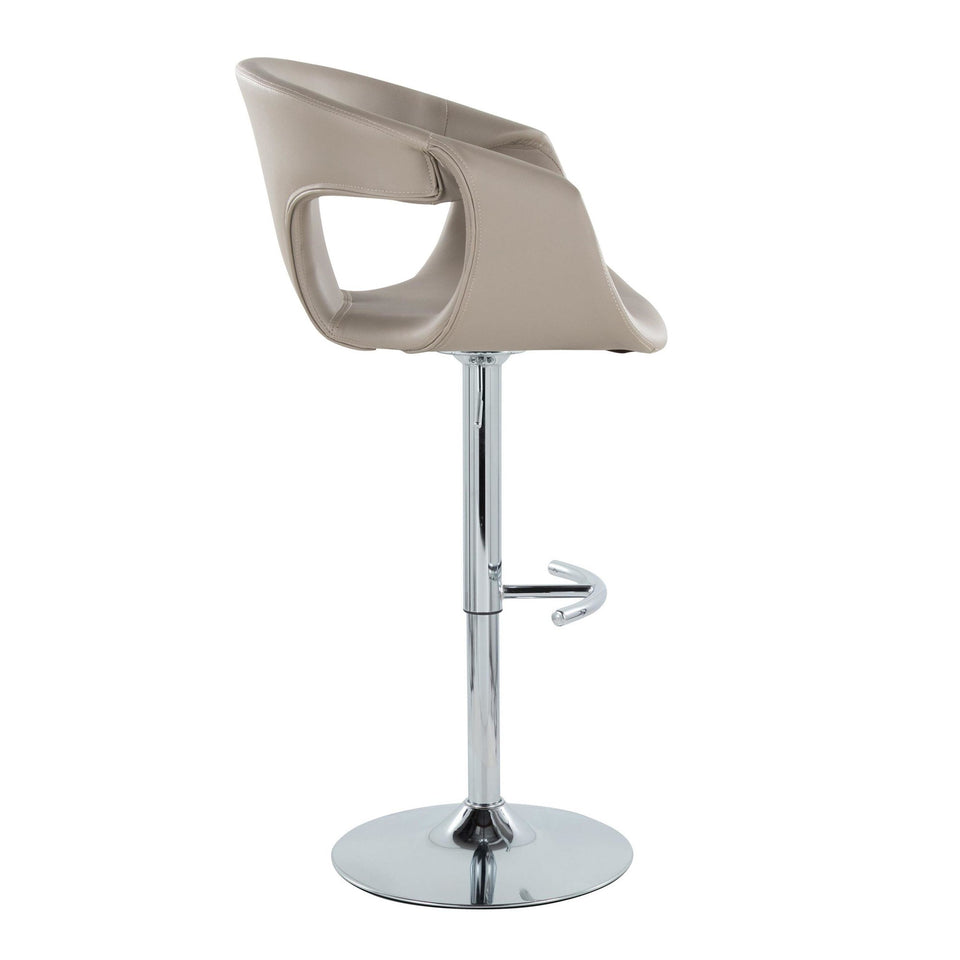 Curva Adjustable Barstool - Set of 2