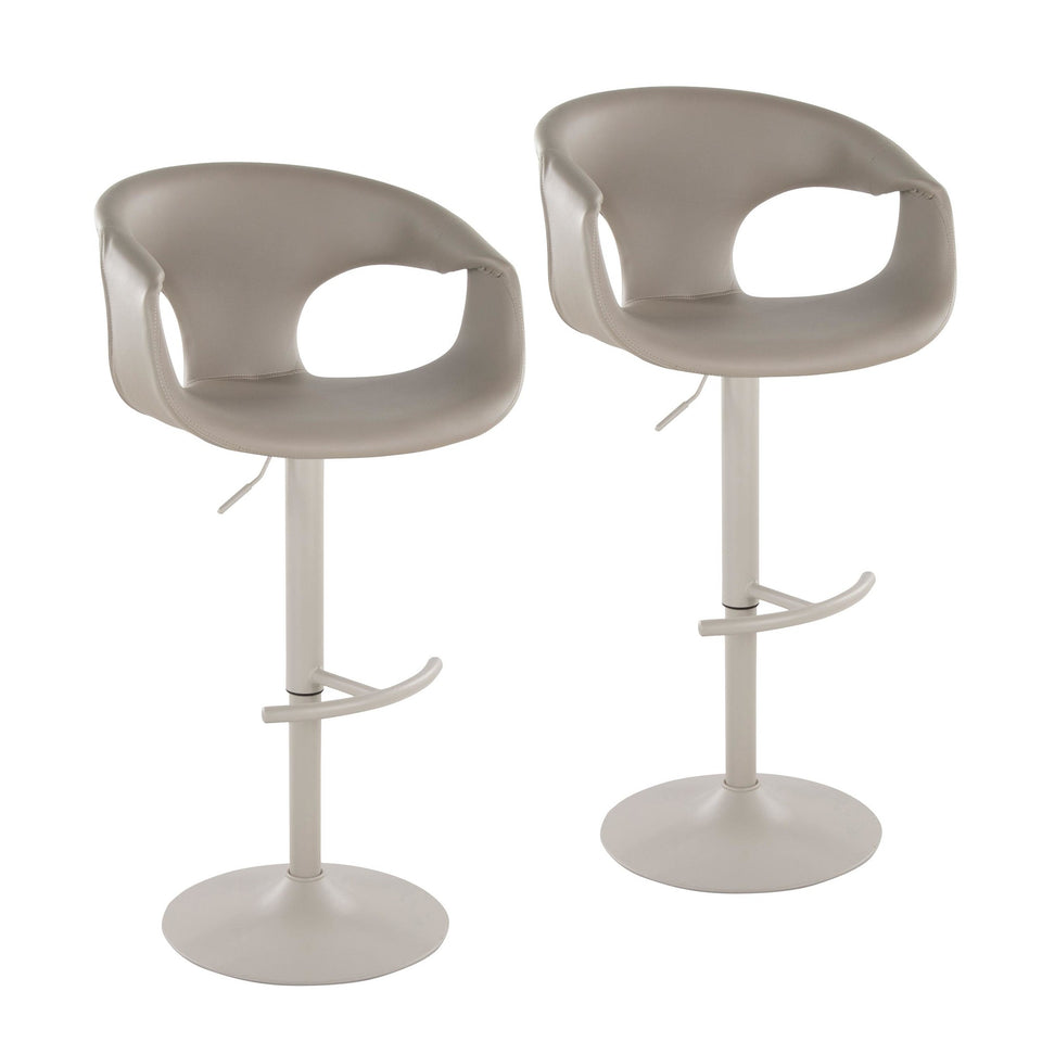 Curva Adjustable Barstool - Set of 2