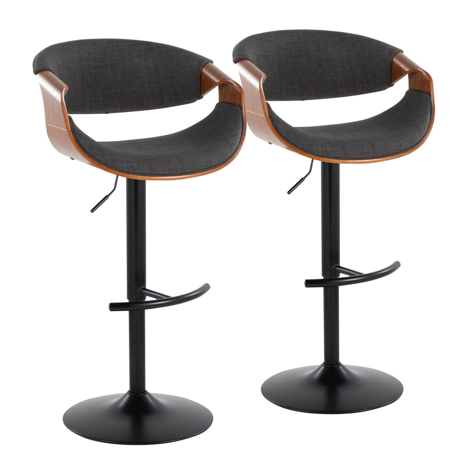 Curvo Adjustable Barstool - Set of 2